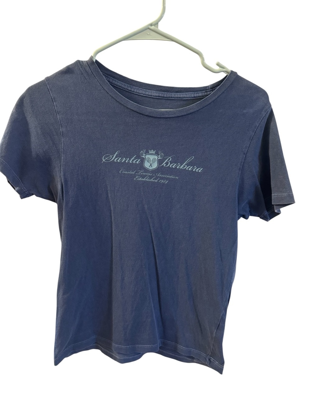 Santa Barbara Navy Graphic Tee